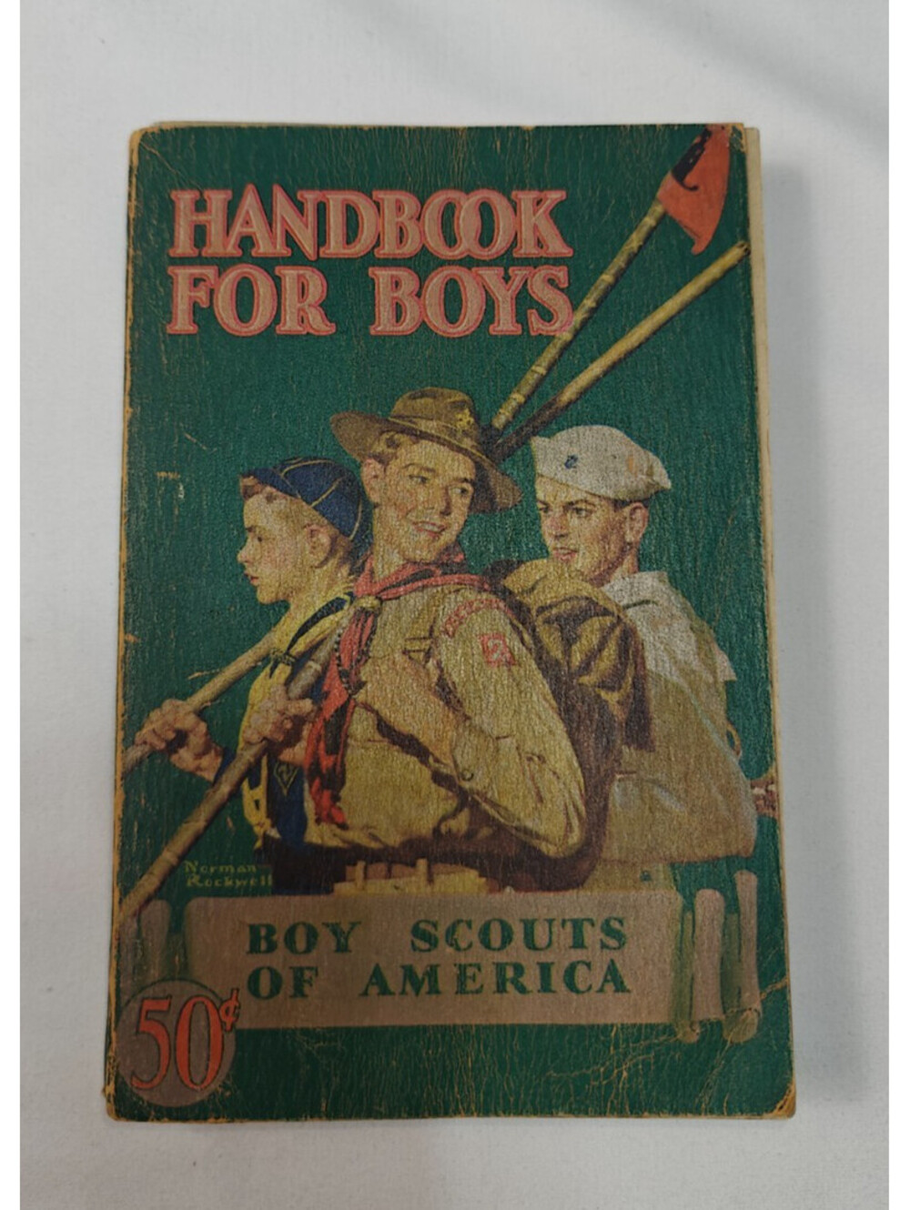Vintage 1940 Boy Scouts of America Revised Handbook for Boys First Edition